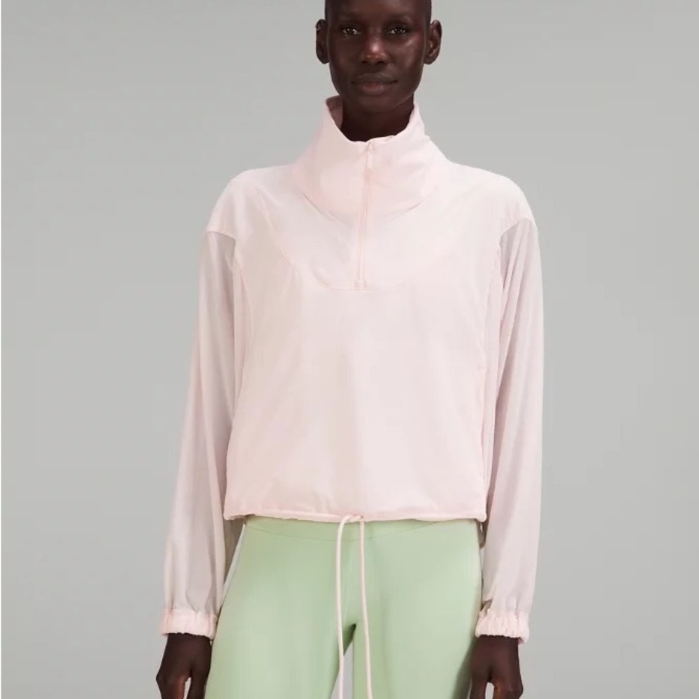 Lululemon Lightweight Mesh 1/2 Zip Pullover